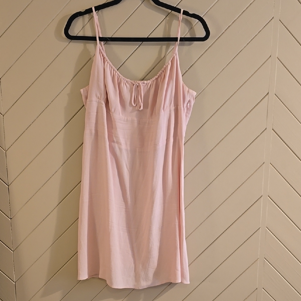 Wilfred Soft Pink Chemise Slip Dress